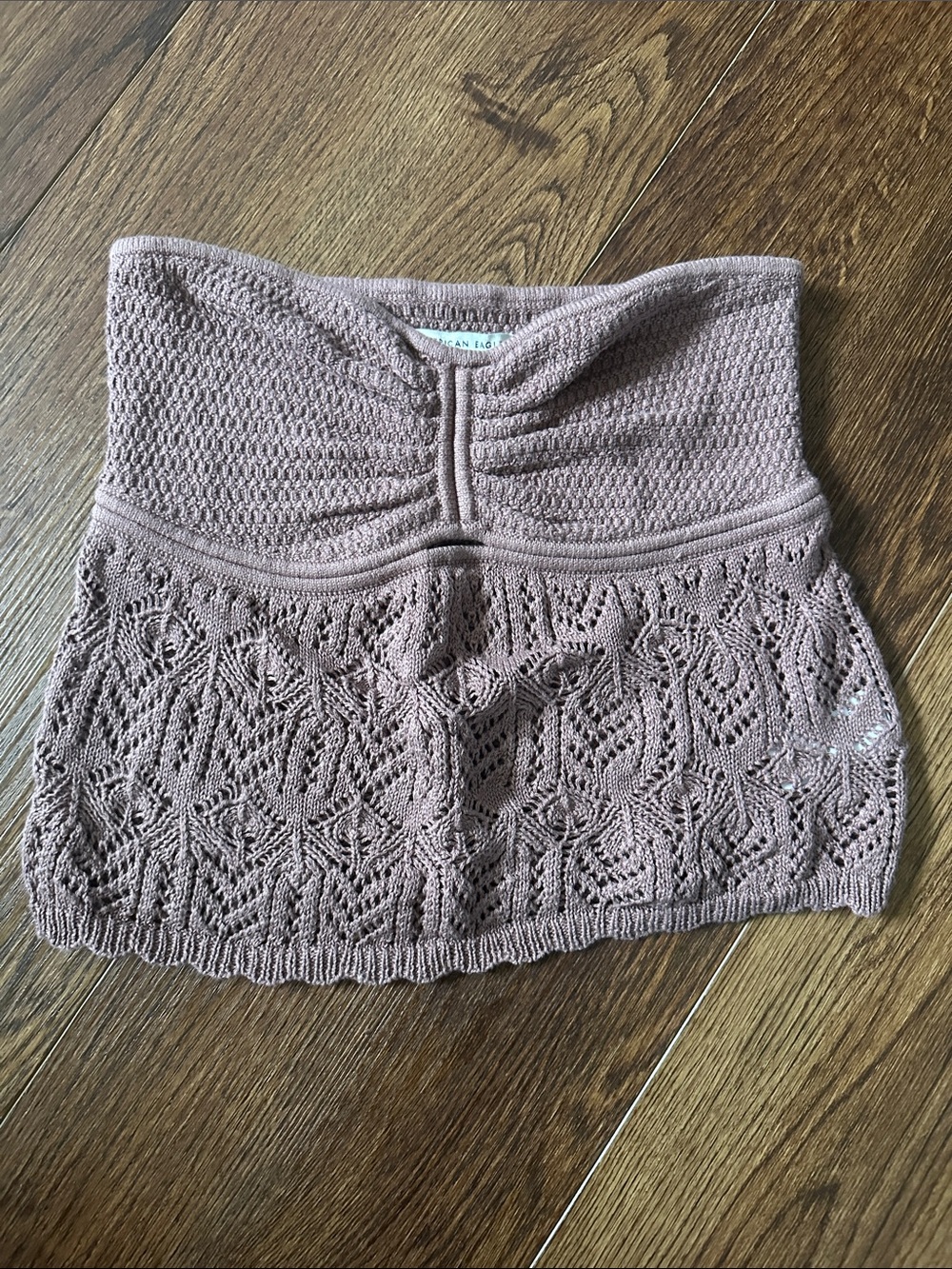 NWT American Eagle Outfitters Crochet Knit Top